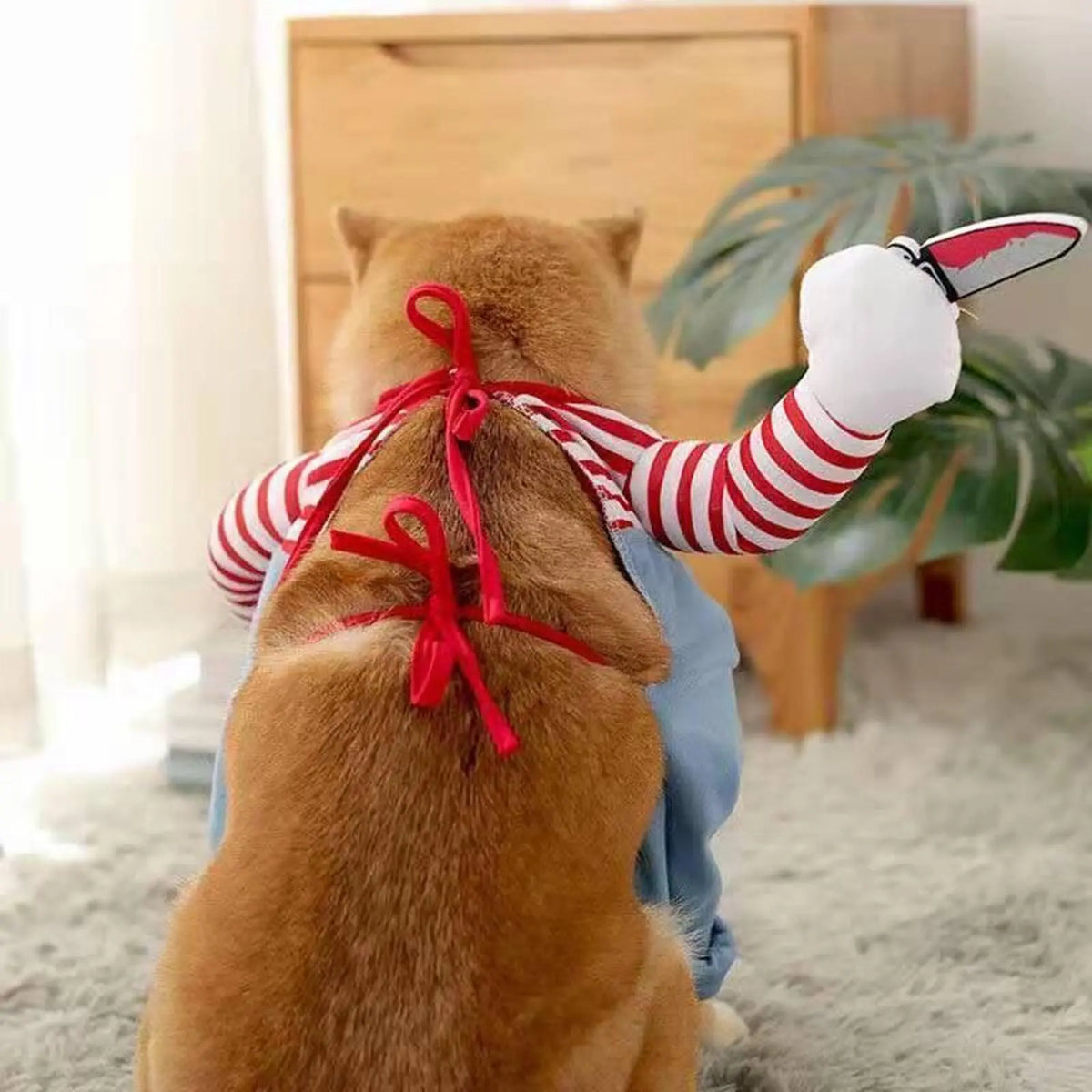 🎃 Funny Chucky Halloween Pet Costume