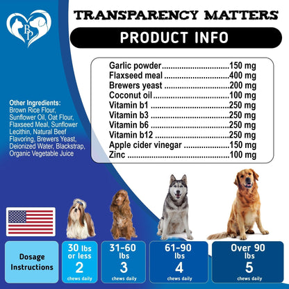 nsects Prevention Chewable Pills for Dogs Chewables Small Tablets
