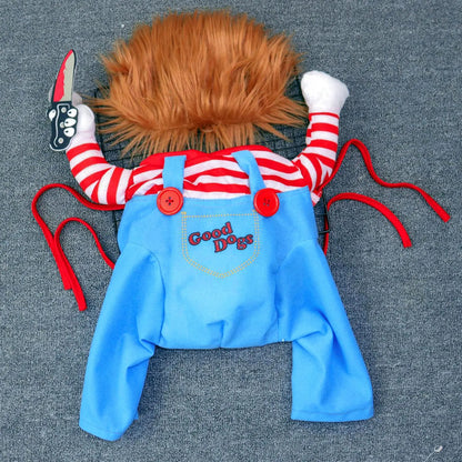 🎃 Funny Chucky Halloween Pet Costume