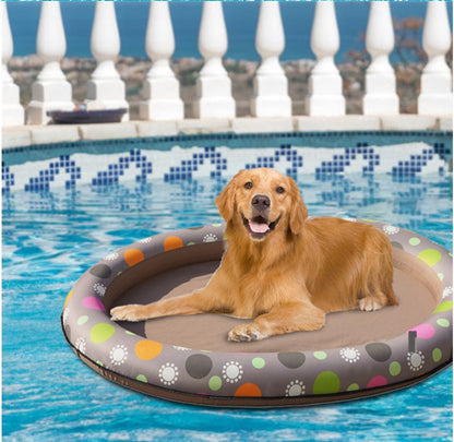 Inflatable Dog Pool Float & Swimming Raft — 8 Designs, Supports 40kg